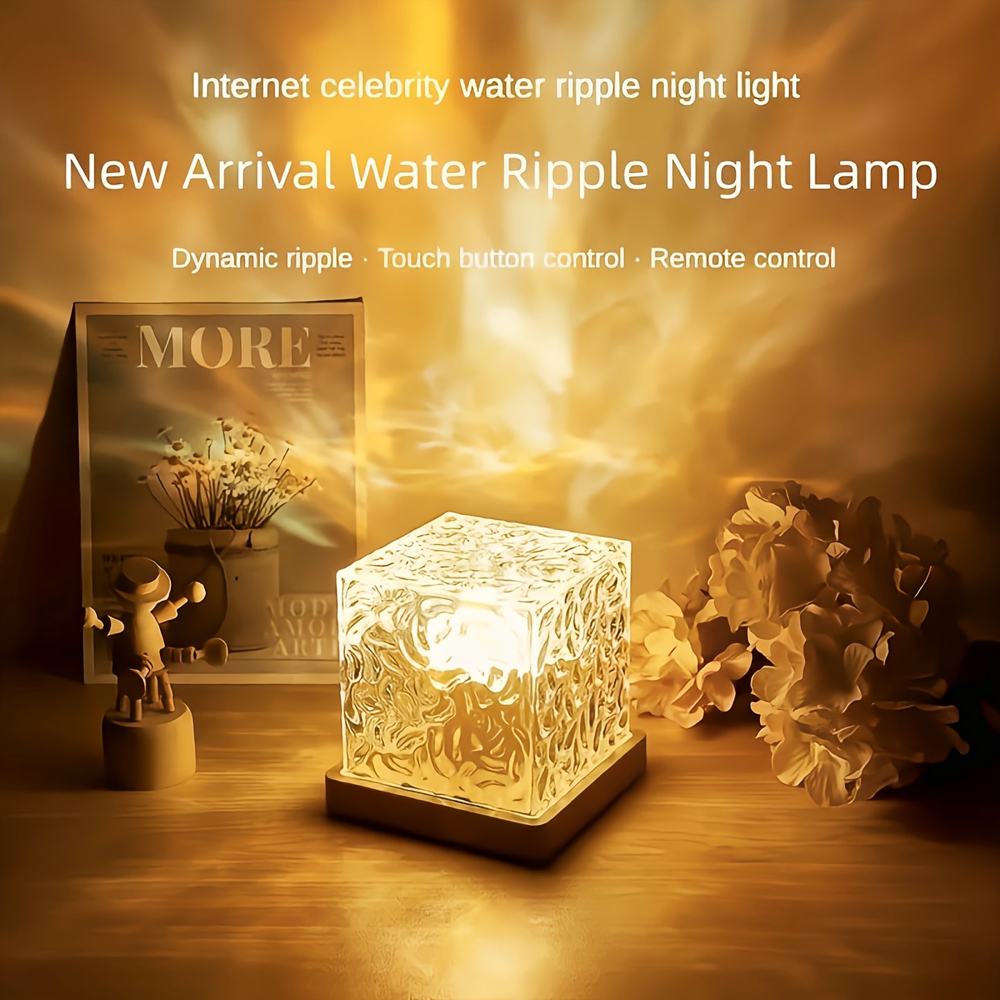 AcquaGlow Wave Lamp